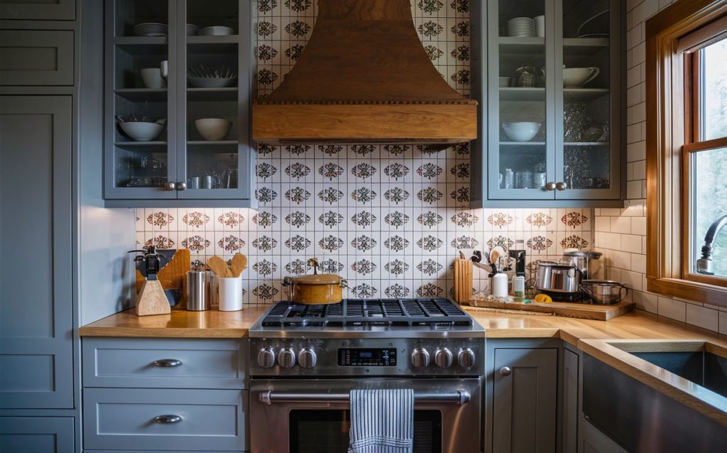 Think About a Easy Maintenance Backsplash