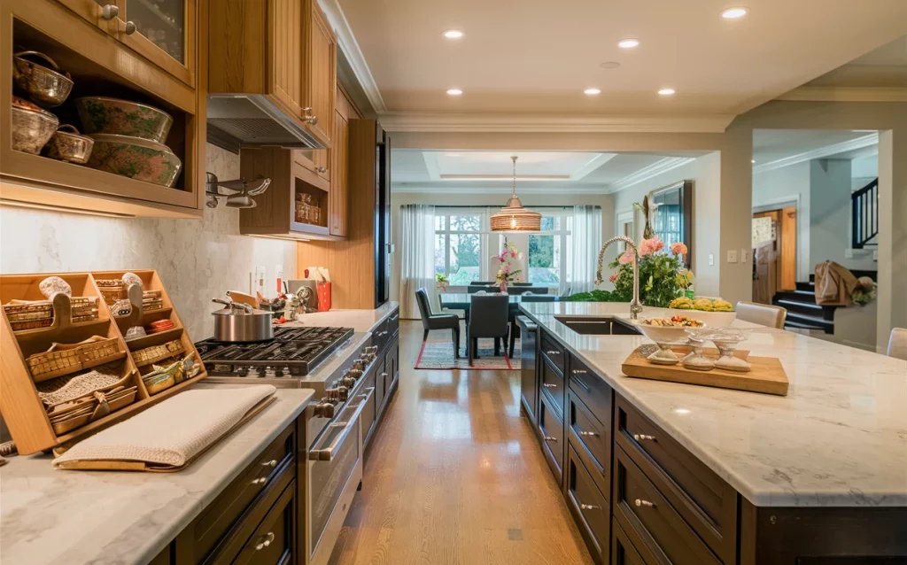 Use the Counter Space Wisely