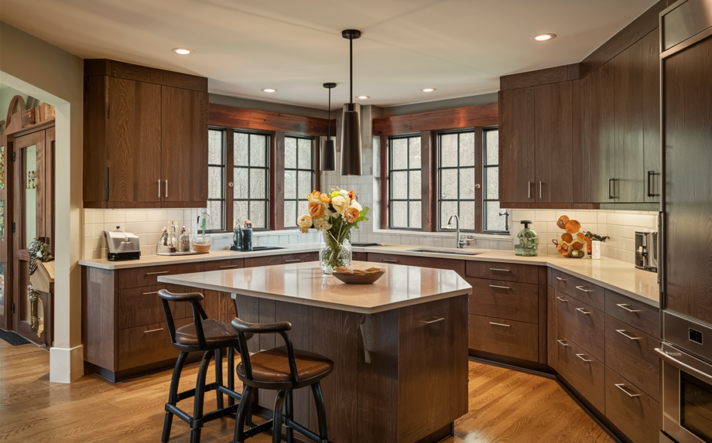 Corner cabinets are crucial, design them right