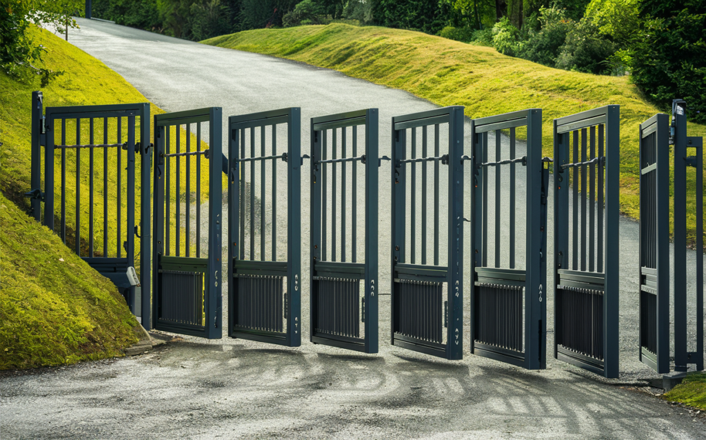 Folding Gates to a home entrance