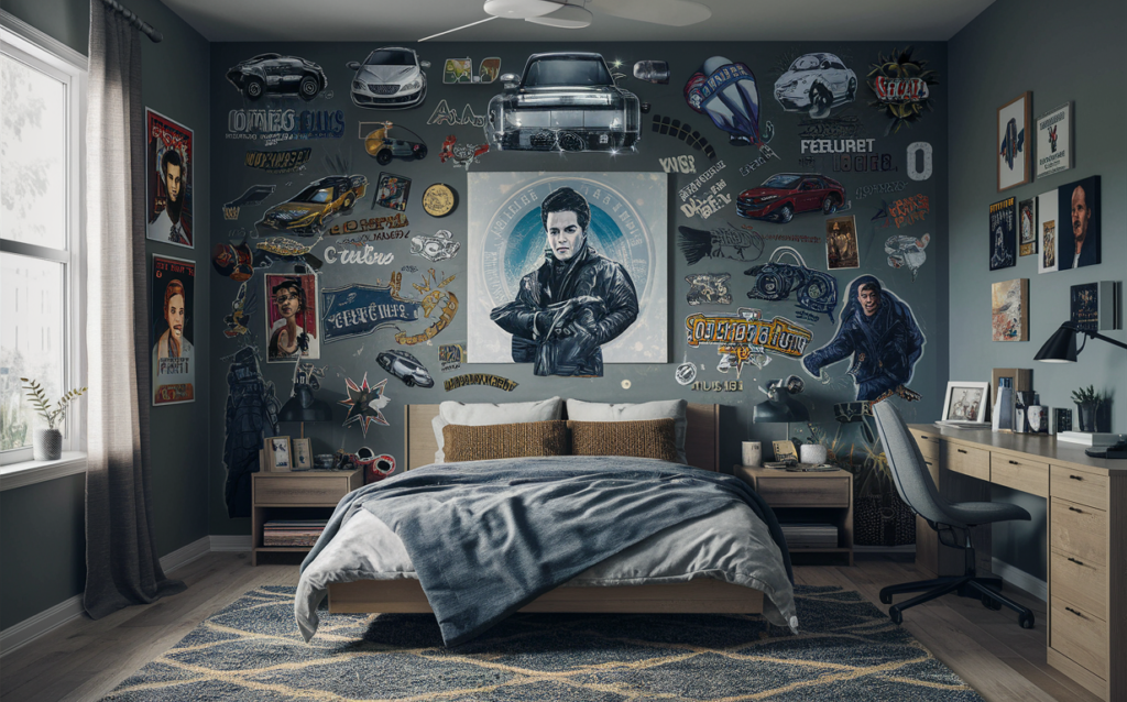 Modern teen bed room 