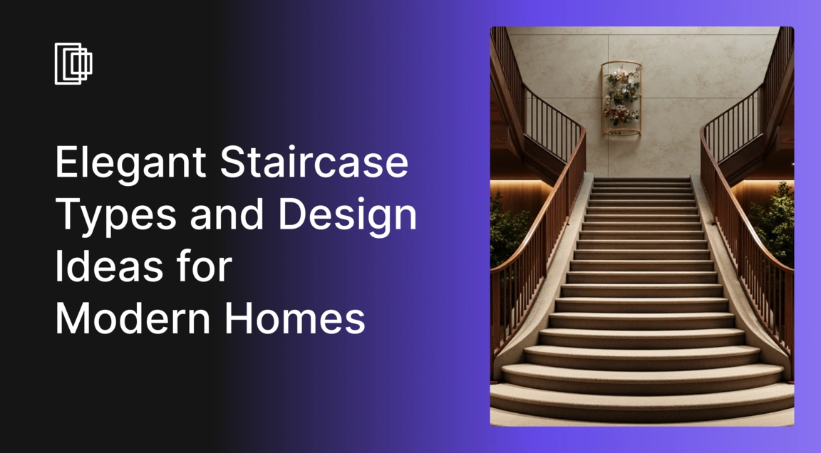 types of stairs design