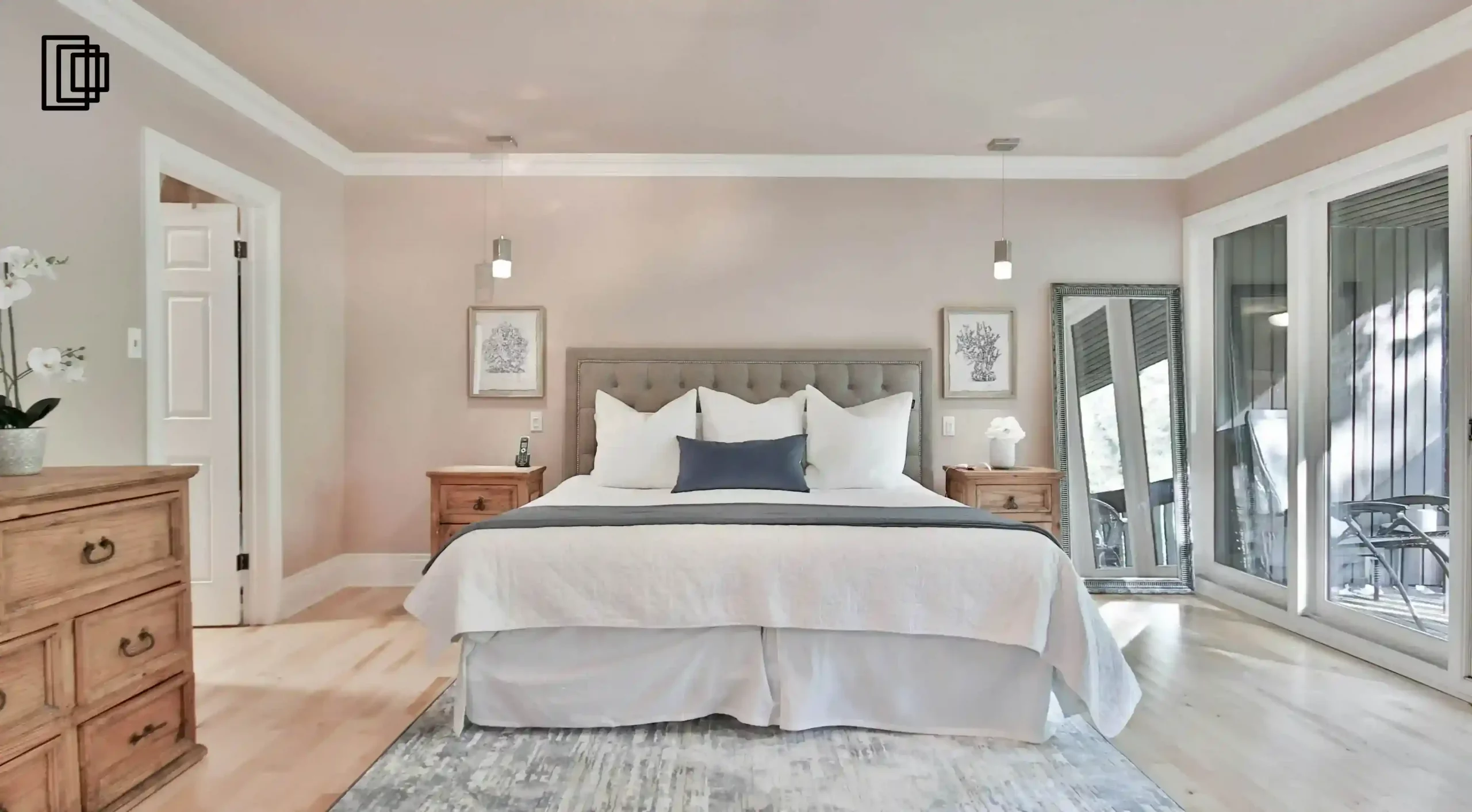 average bedroom size