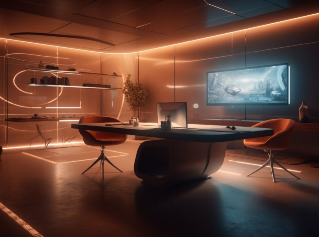 image showing the Intersection Between AI and Interior Design