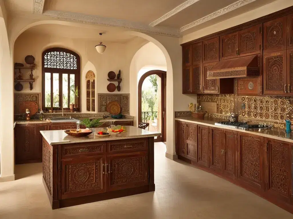 Kitchen inspired by india