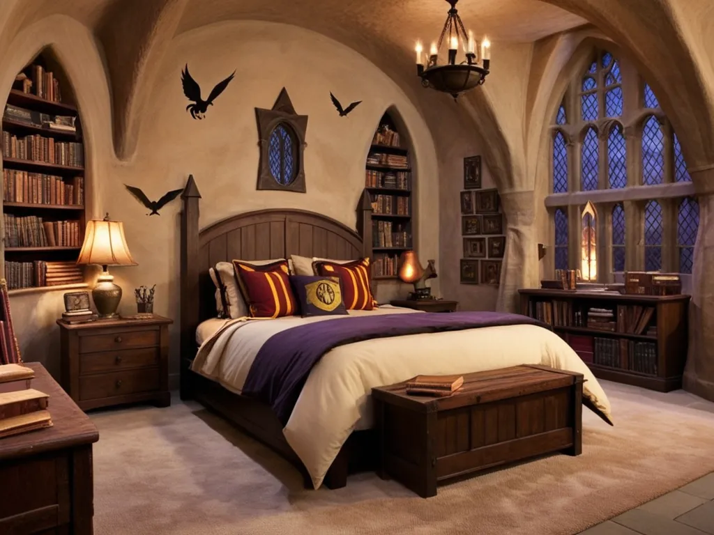 Bedroom inspired by harry potter