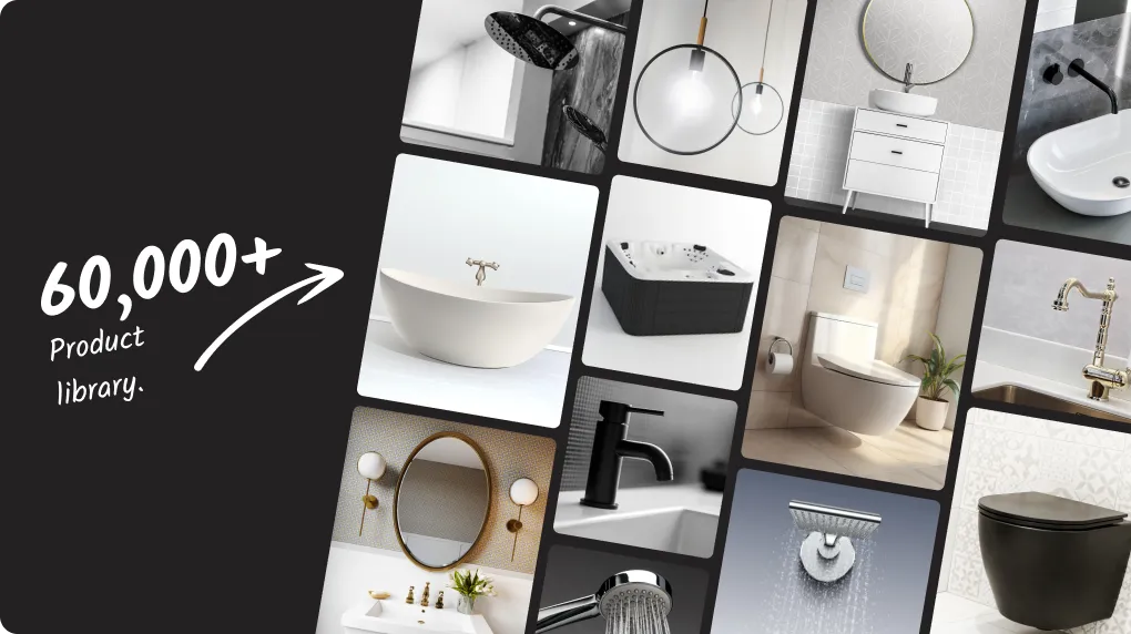 Visualize and Render Your Bathroom Design